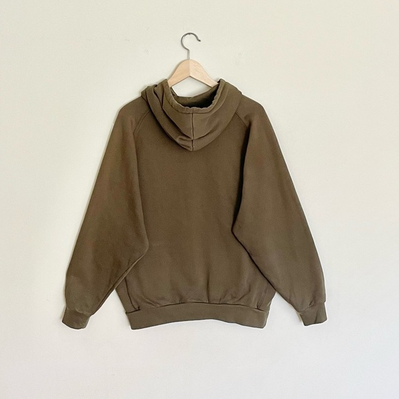 New Belgium Brewing Co. Embroidered Olive Green Hoodie Adult size Large - Picture 6 of 10